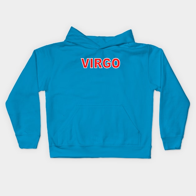 virgo sign Kids Hoodie by Chandan